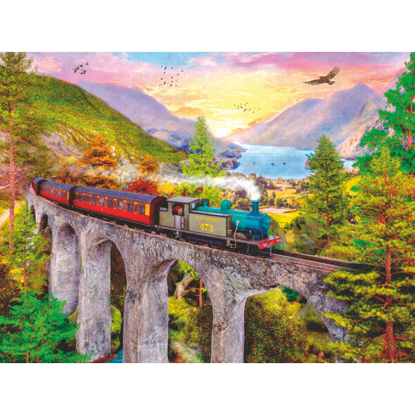 Palapeli 1500 palaa Syksyn Viadukti (Kuva 2 tuotteesta 4)