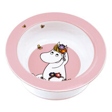 Muumi Niitty Imukuppilautanen Roosa