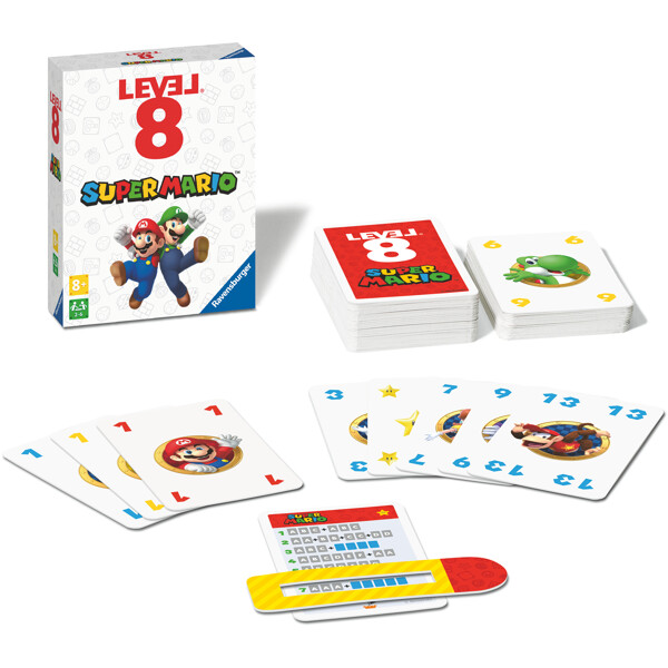 Ravensburger Korttipeli: Super Mario Taso 8 (Kuva 2 tuotteesta 3)