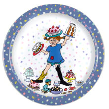 Pippi syntymäpäivä, sininen liukuestelautanen