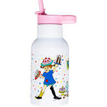 Pippi syntymäpäiväjuomapullo, pinkki 340 ml