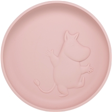 Rosehip Pink - Muumi Silikoni Lautanen Imukupilla