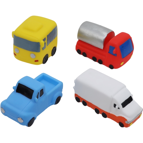Kylpylelut Autot 4 kpl (Kuva 1 tuotteesta 2)