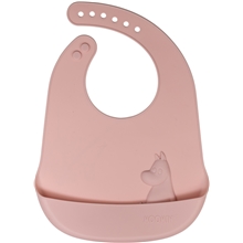 Rosehip Pink - Muumi Silikoninen Ruokalappu 1 kpl