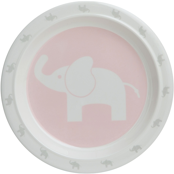 Elefantti Matala Lautanen Vaaleanpunainen