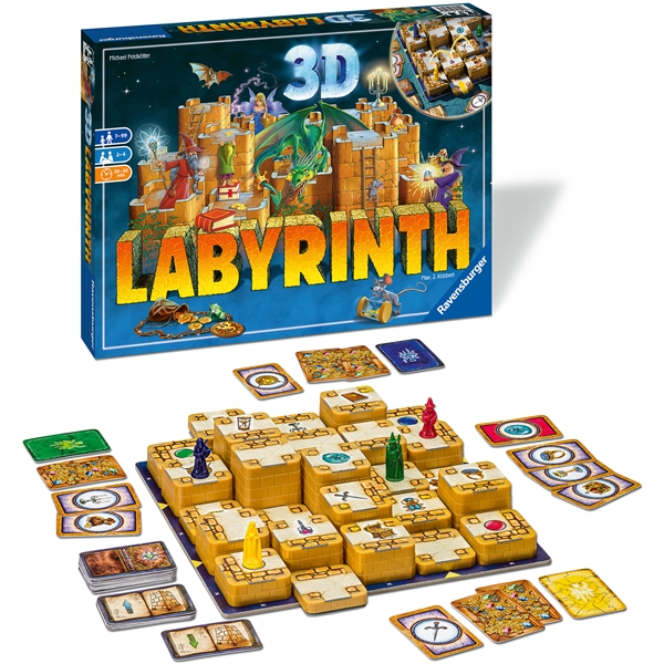 3D Labyrinth (Kuva 2 tuotteesta 2)