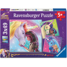 Palapeli 3 x 49 palaa Unicorn Academy