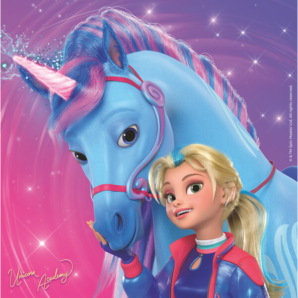 Palapeli 3 x 49 palaa Unicorn Academy (Kuva 5 tuotteesta 5)