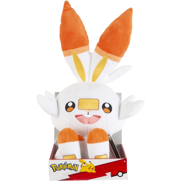 Pokemon Plush Scorbunny 30 cm (Kuva 3 tuotteesta 3)