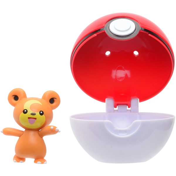 Pokemon Clip 'N Go Teddieursa & Poké Ball (Kuva 2 tuotteesta 4)