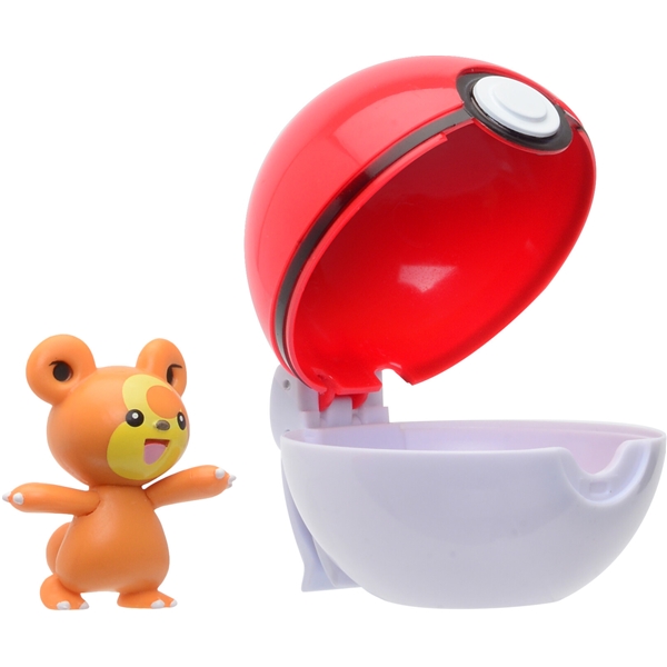 Pokemon Clip 'N Go Teddieursa & Poké Ball (Kuva 3 tuotteesta 4)