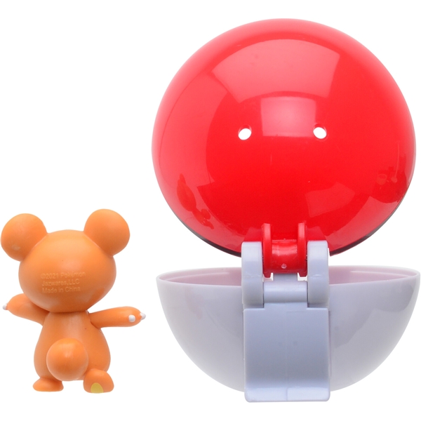 Pokemon Clip 'N Go Teddieursa & Poké Ball (Kuva 4 tuotteesta 4)