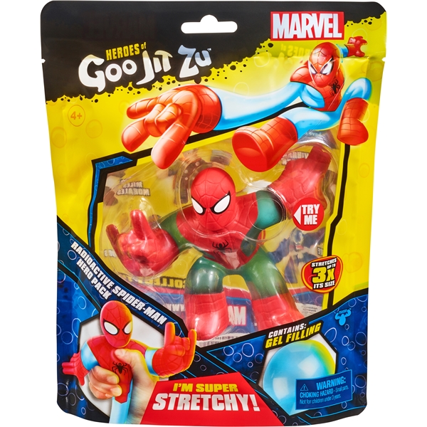 Goo Jit Zu Marvel S3 Radioactive Spiderman (Kuva 1 tuotteesta 3)