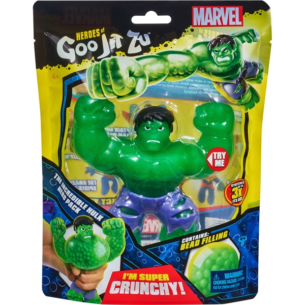 Goo Jit Zu Marvel SGL PACK S3 Gamma Ray Hulk (Kuva 1 tuotteesta 3)