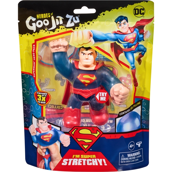 Goo Jit Zu  DC Single Pack S2 Superman (Kuva 1 tuotteesta 3)