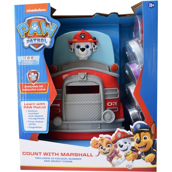 Paw Patrol Count With Marshall DK/SE/NO (Kuva 4 tuotteesta 5)