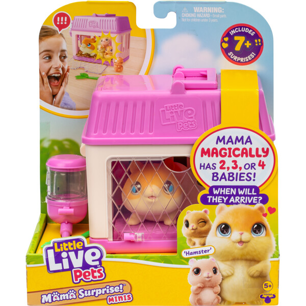 Little Live Pets Mama Surprise Minis Hamster (Kuva 1 tuotteesta 6)