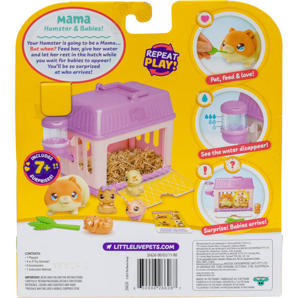 Little Live Pets Mama Surprise Minis Hamster (Kuva 6 tuotteesta 6)