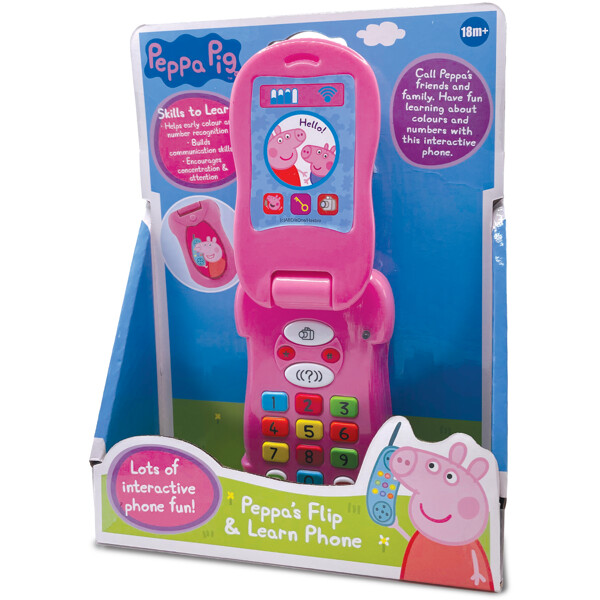 Peppa Flip And Learn -puhelin (Kuva 1 tuotteesta 2)