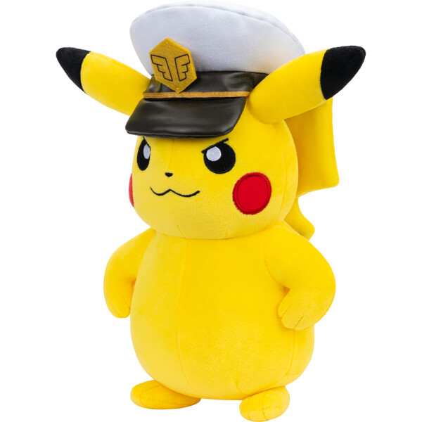 Pokémon-pehmolelu 20 cm Kapteeni Pikachu (Kuva 2 tuotteesta 3)