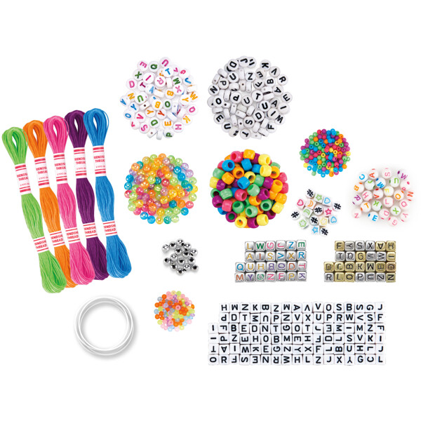 Shimmer n' Sparkle Abc Muotihelmirannekorut (Kuva 2 tuotteesta 6)