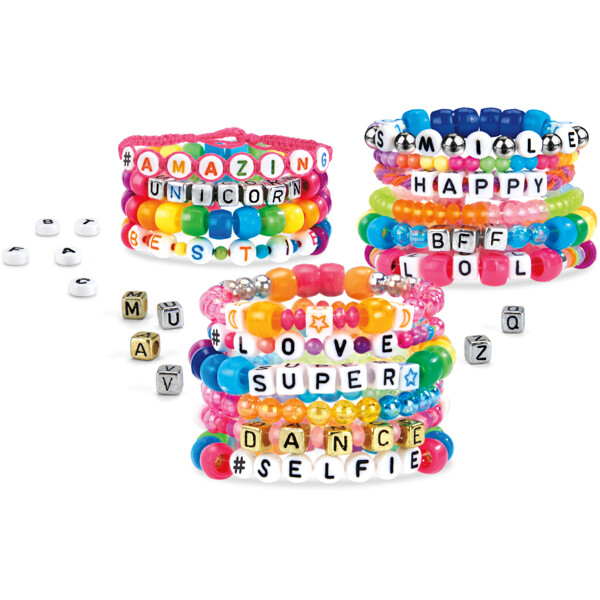 Shimmer n' Sparkle Abc Muotihelmirannekorut (Kuva 3 tuotteesta 6)