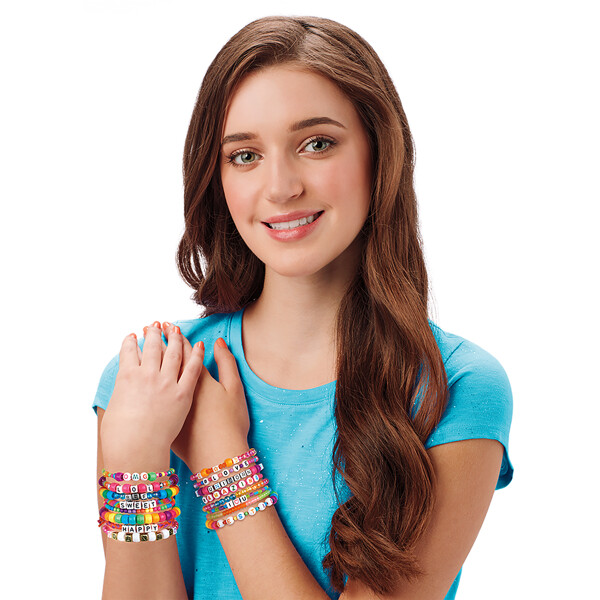 Shimmer n' Sparkle Abc Muotihelmirannekorut (Kuva 6 tuotteesta 6)