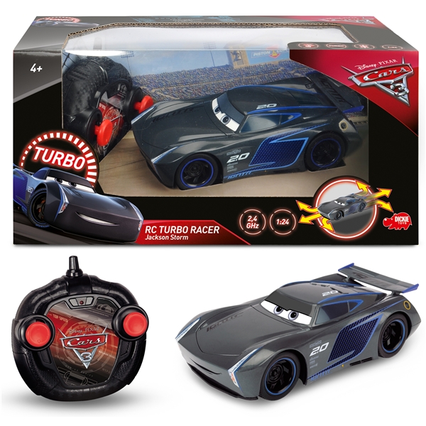 Disney Cars Radio-ohjattava Jackson Turbo