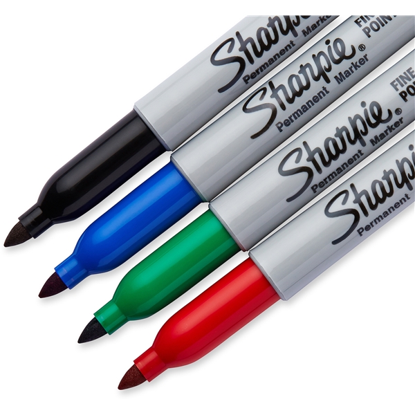 Sharpie Fine Merkkauskynät Basic 1,0 mm 4-p (Kuva 2 tuotteesta 5)