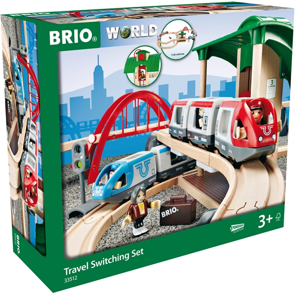 BRIO 33512 Matkustajajuna Risteyssetti (Kuva 2 tuotteesta 5)