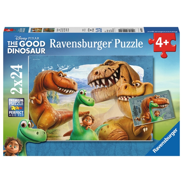 Palapeli 2x24 palaa Kunnon dinosaurus (Kuva 1 tuotteesta 3)