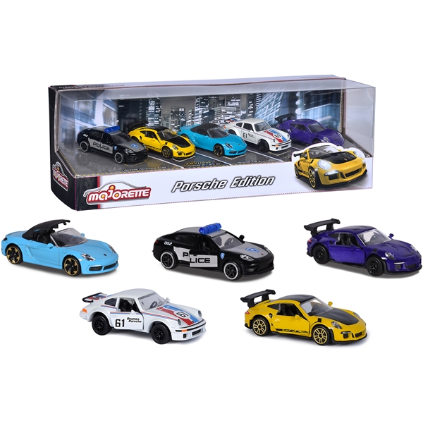 Majorette Porsche 5 Pieces Giftpack (Kuva 2 tuotteesta 2)