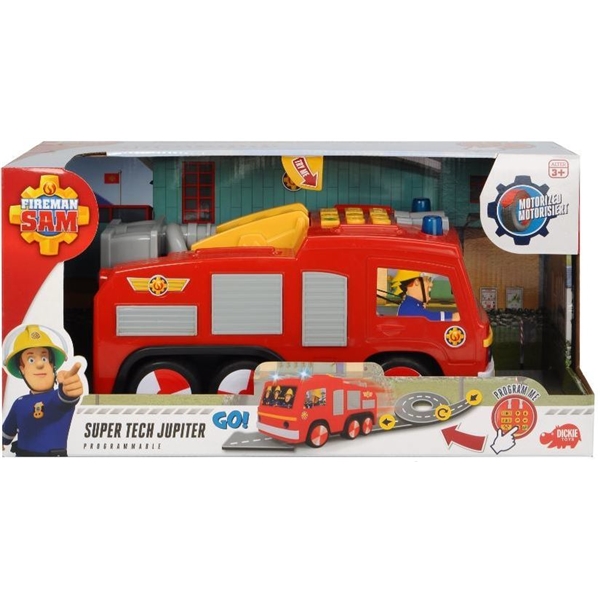Fireman Sam Super Tech Paloauto Jupiter (Kuva 1 tuotteesta 4)