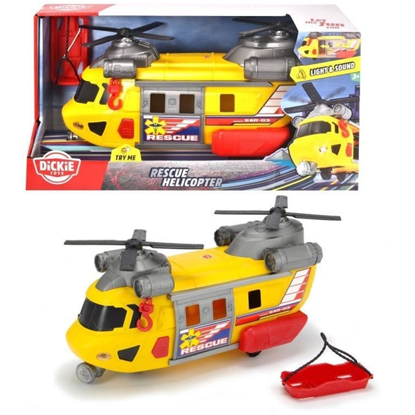 Dickie Toys Pelastushelikopteri Vetokoukulla (Kuva 2 tuotteesta 2)