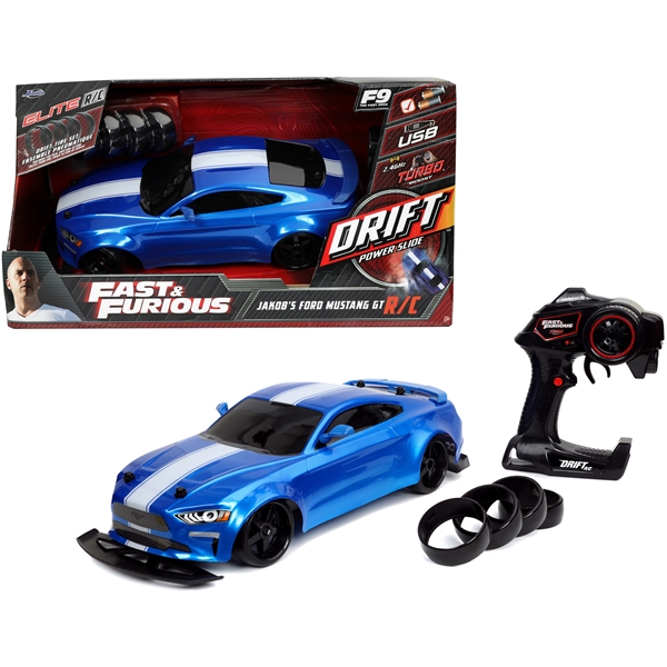 Fast & Furious RC Drift Jakob's Ford Mustang 1:10 (Kuva 4 tuotteesta 4)