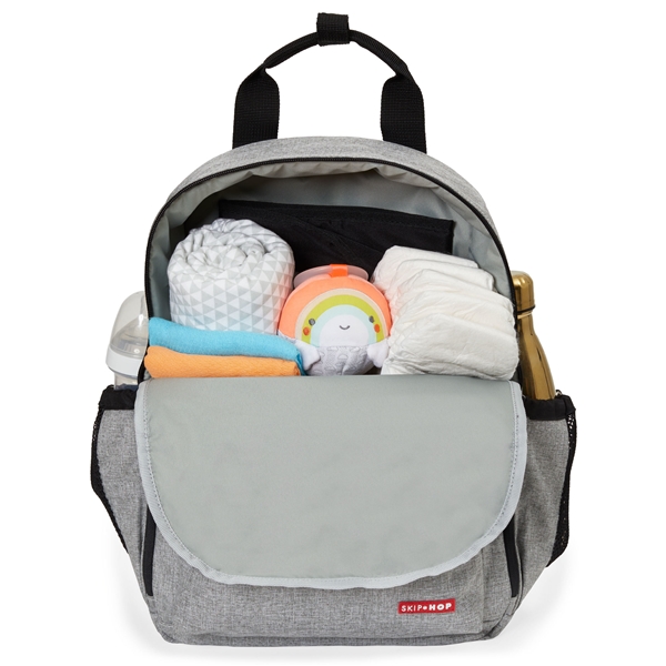 Skip Hop Duo Signature Reppu Grey Melange (Kuva 2 tuotteesta 4)