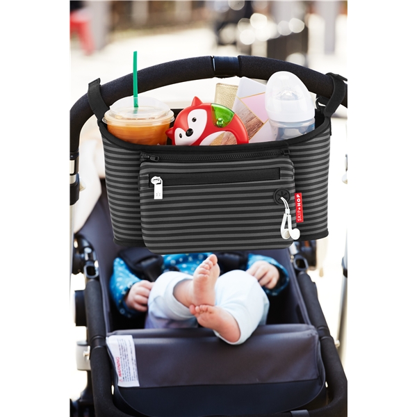 Skip Hop Stroller Organizer Musta-Harmaa (Kuva 3 tuotteesta 3)