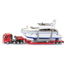 Siku Kuljetusauto ja Perävaunu Huviveneen 1:87