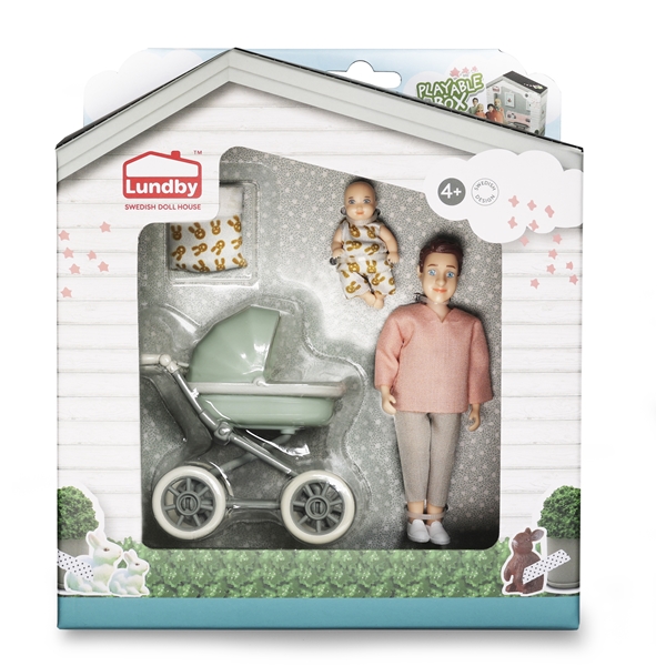 Lundby Nukke ja Vauva & Vaunut (Kuva 4 tuotteesta 4)