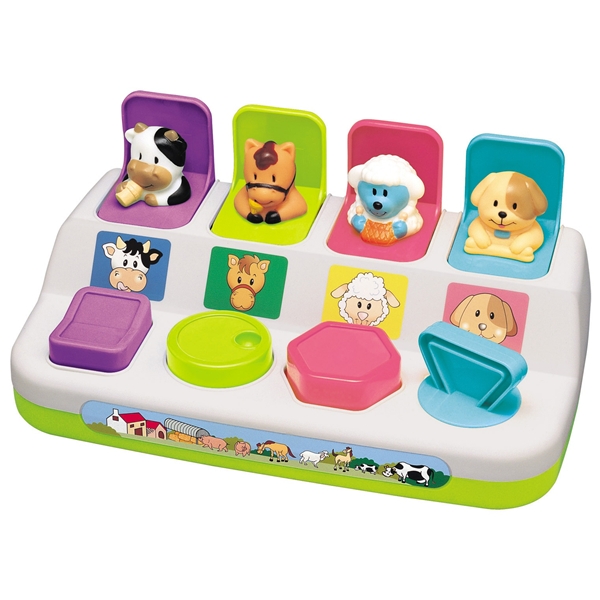 Happy Baby Pop Up Farm Animals