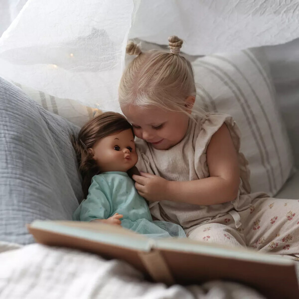 Skrållan Nukke Tummat Hiukset 45 cm (Kuva 2 tuotteesta 3)