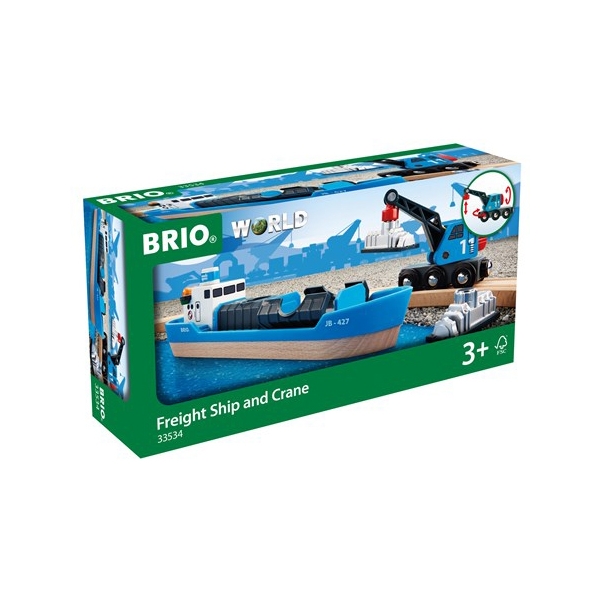BRIO 33534 Konttilaiva (Kuva 2 tuotteesta 5)