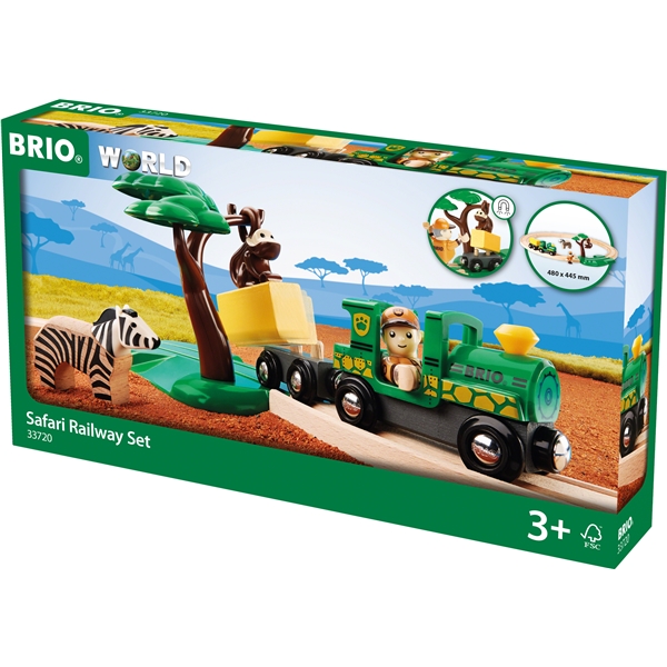 BRIO 33720 Safari -junasetti (Kuva 6 tuotteesta 6)