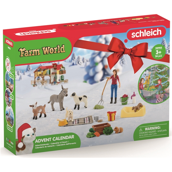 Schleich 98983 Advent Calendar Farm World (Kuva 1 tuotteesta 3)