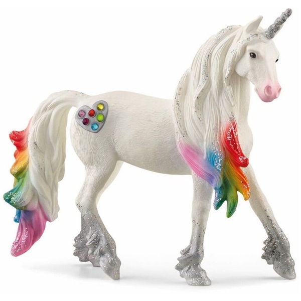 Schleich 70725 Rainbow Love Unicorn Stallion (Kuva 1 tuotteesta 2)