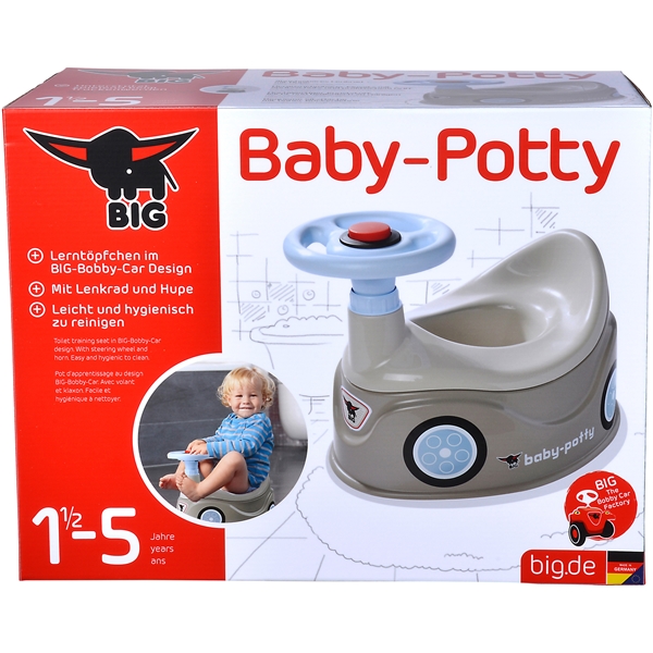 BIG Bobby Car Potta Harmaa (Kuva 2 tuotteesta 2)