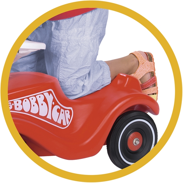 BIG Bobby Car Classic Punainen (Kuva 4 tuotteesta 5)