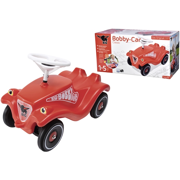 BIG Bobby Car Classic Punainen (Kuva 5 tuotteesta 5)