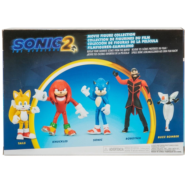 Sonic the Hedgehog 2 Hahmot 5-pack (Kuva 2 tuotteesta 2)