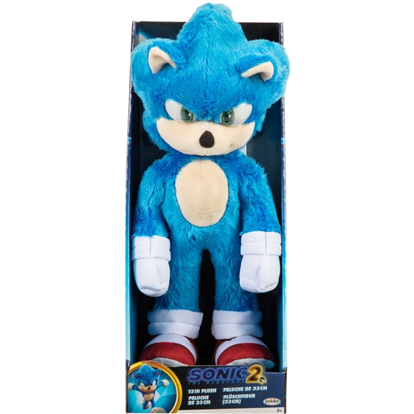 Sonic the Hedgehog 2 Movie Sonic Plush 33 cm (Kuva 1 tuotteesta 3)